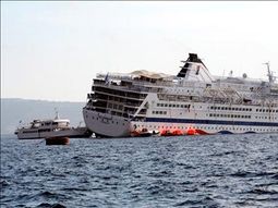Crucero encallado