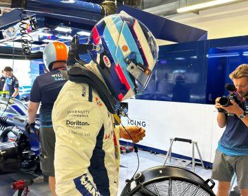 Gran trabajo de Colapinto en las prácticas de Williams en la F1