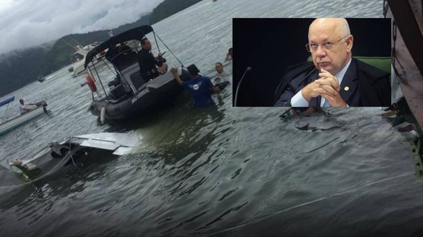 El juez que investigaba los casos de corrupción en Brasil murió al estrellarse la avioneta en la que viajaba