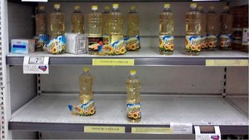 falta aceite en las gondolas por un conflicto que ya lleva mas de 20 dias falta aceite en las gondolas por un conflicto que ya lleva mas de 20 dias