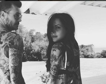 Tinelli y su hija Candelaria
