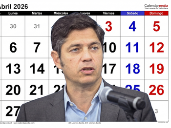 El banco de Axel Kicillof informó los feriados por decreto en la Provincia de Buenos Aires