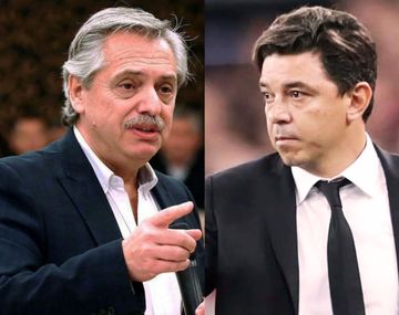 Alberto Fern&aacute;ndez llam&oacute; a Marcelo Gallardo para hablar sobre la vuelta del f&uacute;tbol