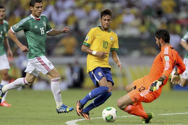 Brasil derrotó a México y se metió en las semifinales