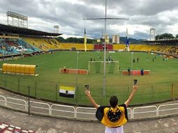 El estadio Raulino de Oliveira tiene capacidad para 20 mil espectadores El estadio Raulino de Oliveira tiene capacidad para 20 mil espectadores