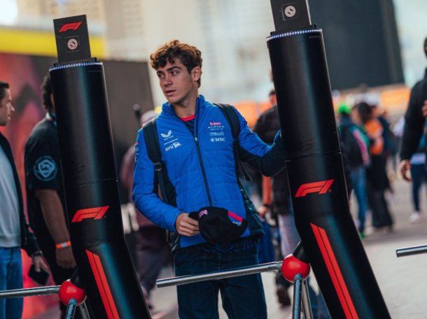 La frustración de Franco Colapinto tras el primer día en Las Vegas: El auto estaba inmanejable