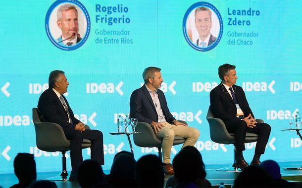 Los radicales libertarios Cornejo, Frigerio y Zdero en el Coloquio de IDEA 2025. Los radicales libertarios Cornejo, Frigerio y Zdero en el Coloquio de IDEA 2025.