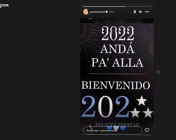 Los mensajes por Año Nuevo de los famosos en redes sociales