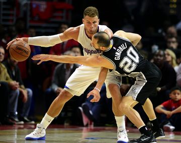 Los Spurs de Ginóbili se quedaron con un agónico triunfo ante los Clippers