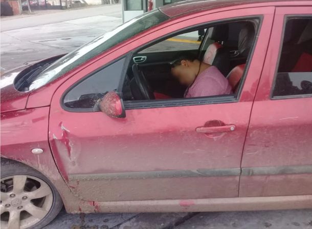 El hombre estaba borracho