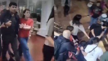 suspendieron a un alumno de la uba por acoso sexual y lo sacaron a la fuerza luego de que se atrincherara