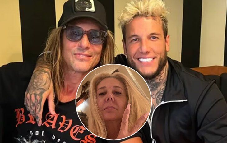 Qué dijo Mariana Nannis de la foto de Alex Caniggia con Claudio Paul