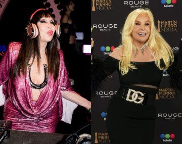 Moria Casán destrozó el look de Susana Giménez en los Martín Fierro de la Moda: Mamá Cora