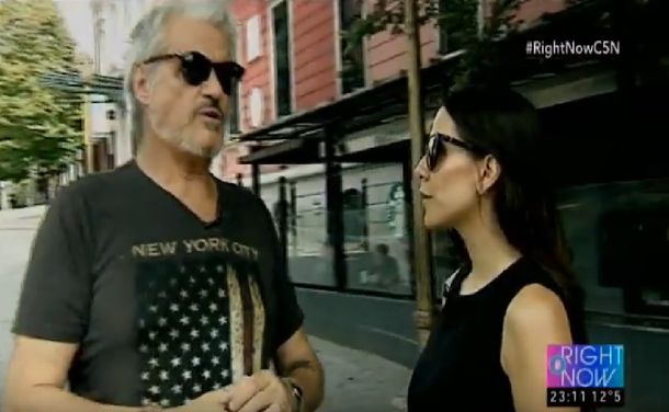 Roberto Pettinato y Julieta Camaño