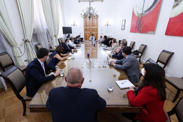 Sergio Uñac se reunió en Chile con el intendente de Coquimbo: El Túnel de Agua Negra es el objetivo primario y primordial