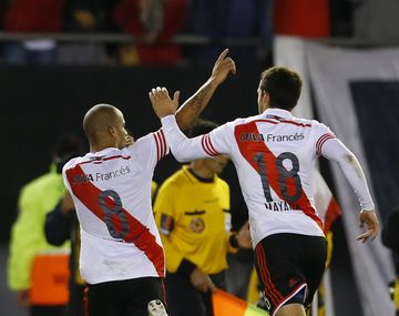 Carlos Sánchez: Es el gol más importante desde que estoy en River