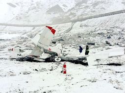 Cae avioneta en Cristo Redentor Cae avioneta en Cristo Redentor