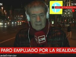 Víctor Hugo Morales realizó su editorial desde Moscú