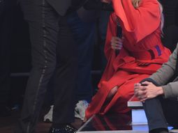 El beso de Marcelo Tinelli con Guillermina Valdés