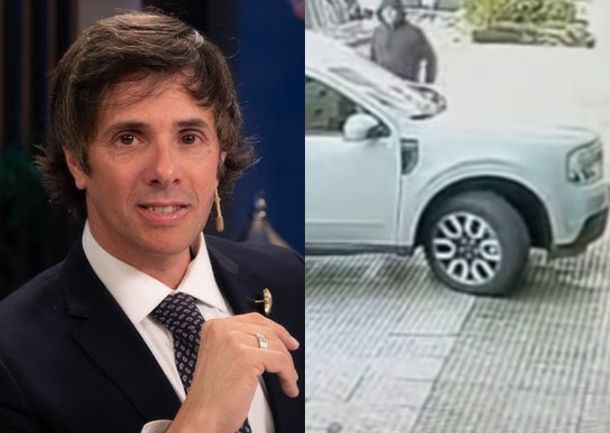 No fue vandalismo: Robertito Funes Ugarte dejó mal estacionada su camioneta y un vecino se cansó
