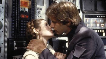 Carrie Fisher y Harrison Ford Carrie Fisher y Harrison Ford