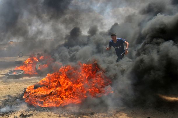 La llegada de la Embajada de EE.UU. a Jerusalén generó la protesta más sangrienta en Gaza