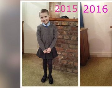 La foto más triste de una nena que se volvió viral