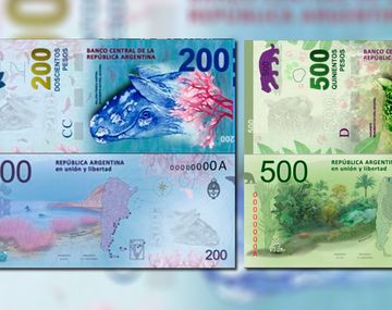 El Banco Central pondrá en circulación billetes de 200 y 500 pesos