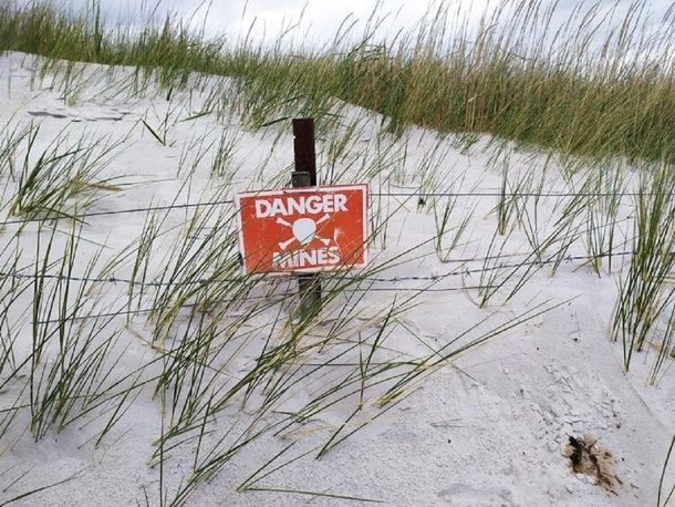 Quedan unas 15 mil minas enterradas en Malvinas