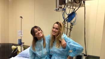 chechu bonelli, en el lugar en el que nacera su beba chechu bonelli, en el lugar en el que nacera su beba