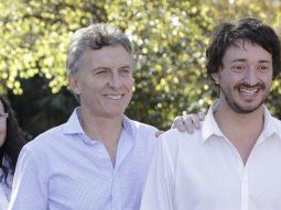 El ex presidente Mauricio Macri junto a Martín Yeza, intendente de Pinamar.