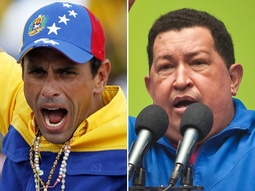 capriles y chavez se juegan todo en el ultimo dia de campana capriles y chavez se juegan todo en el ultimo dia de campana