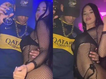 L-Gante se mostró de fiesta con una modelo tras la ruptura con Wanda Nara