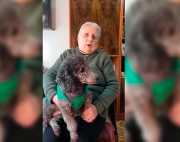 Final feliz: la pareja de jubilados de Mar del Plata recuperó la perrita perdida