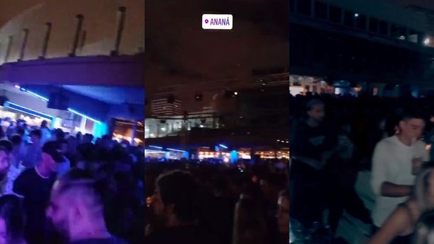 Mar del Plata: la gran fiesta en un boliche que da a la playa