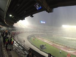 por la tormenta, el partido entre argentina y brasil se jugara el viernes por la tormenta, el partido entre argentina y brasil se jugara el viernes