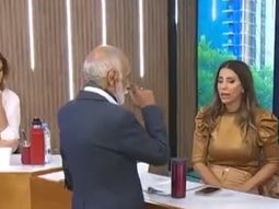 Cinthia Fernández y González Oro discutieron al aire, y ella terminó llorando