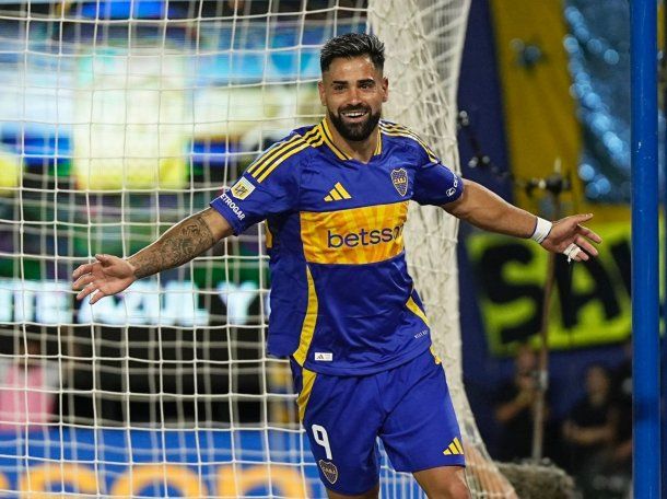Alerta en Boca: Milton Giménez sufrió un esguince y es duda para el Superclásico