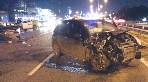 Un futbolista atropelló a un hombre que cambiaba la rueda de su auto en la Panamericana y lo mató