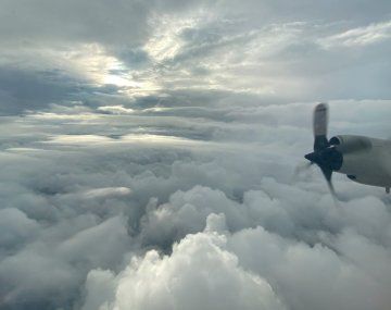 VIDEO: Así se ve el huracán Ida desde adentro
