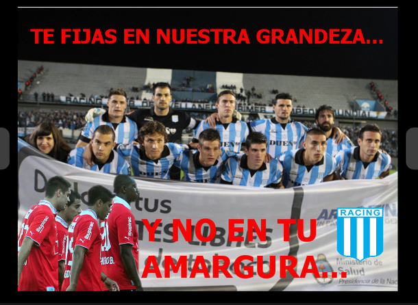 Las cargadas a Independiente con afiches por seguir en zona de descenso