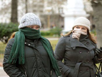 Llagó el frío polar.