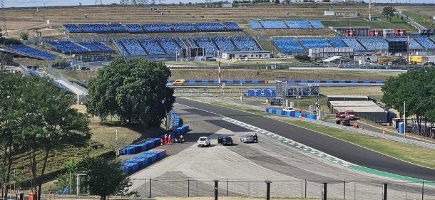 Franco Colapinto sufrió un accidente durante una prueba de neumáticos en Hungaroring