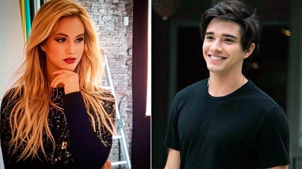 Flor Vigna y Julián Serrano