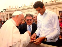 del potro fue a visitar al papa francisco del potro fue a visitar al papa francisco