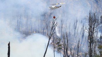 un rayo desato un incendio en lago puelo y el desastre ya supera las 3.000 hectareas quemadas un rayo desato un incendio en lago puelo y el desastre ya supera las 3.000 hectareas quemadas