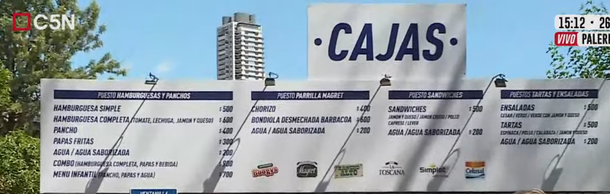 Cuánto cuesta comer en el Argentina Open de tenis