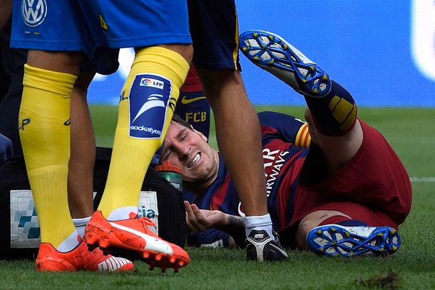 Alarma en la Selección: Messi salió lesionado a los 10 minutos
