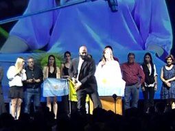 Un guardia de Milei amenazó con sacar un arma en pleno acto