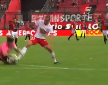 El arquero jugó a ser habilidoso